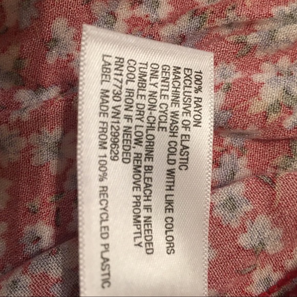 **SOLD**###### button down long sleeve floral top - Picture 4 of 8